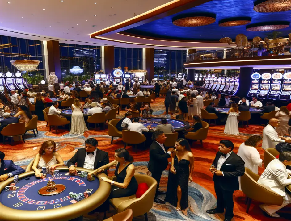 Funciones de una hostess en un casino